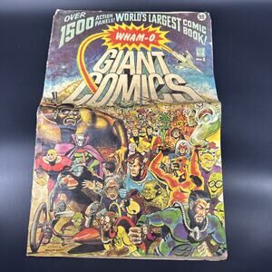 WHAM-O Giant Comics Book #1, FIRST EDITION 1967 - Wally Wood - Amazing Graphics!
